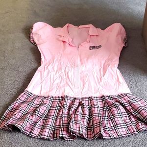 Plus size school girl Halloween costume